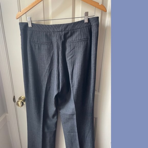 Signature by Larry Levine Charcoal Pinstriped Suit - Picture 9 of 14